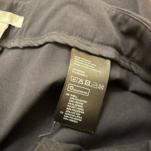 Club Monaco Suit Pants Size 8 Work Office Workwear Officewear Gray Grey Wool - Picture 6 of 11